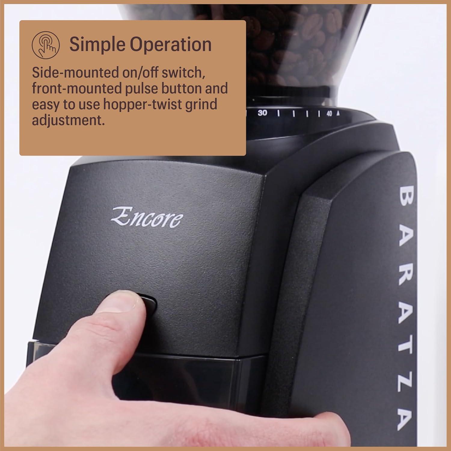 imageBaratza Encore Coffee Grinder ZCG485BLK BlackBlack