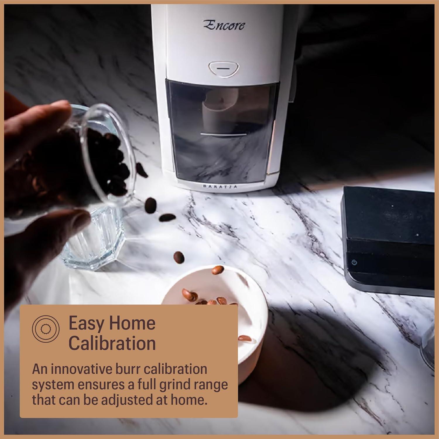 imageBaratza Encore Coffee Grinder ZCG485BLK BlackWhite