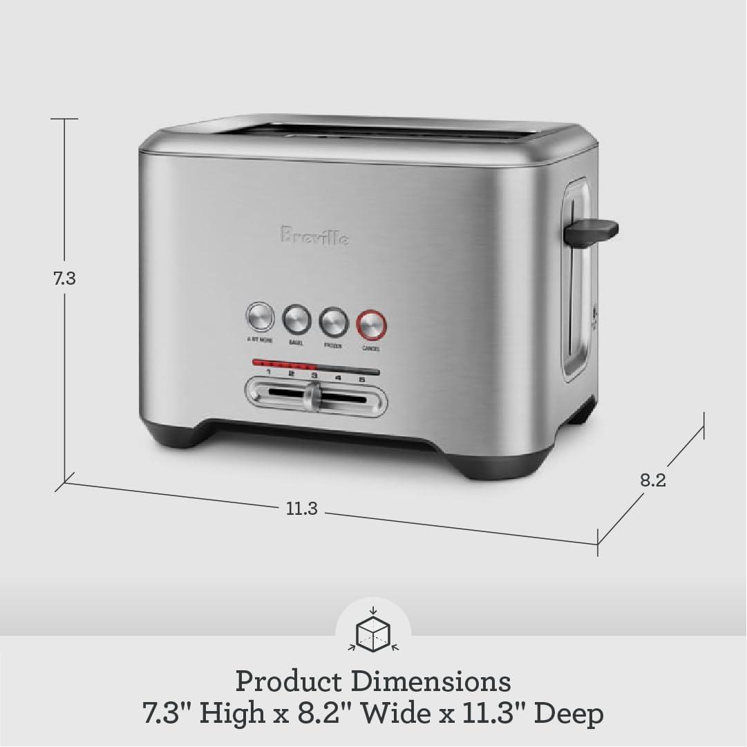 imageBreville BTA730XL Bit More Toaster 4 Slice Brushed Stainless SteelBTA720XL