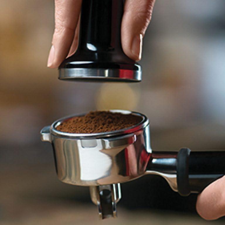 imageBreville Barista Pro Espresso Machine BES878BSS Brushed Stainless SteelOlive Tapenade
