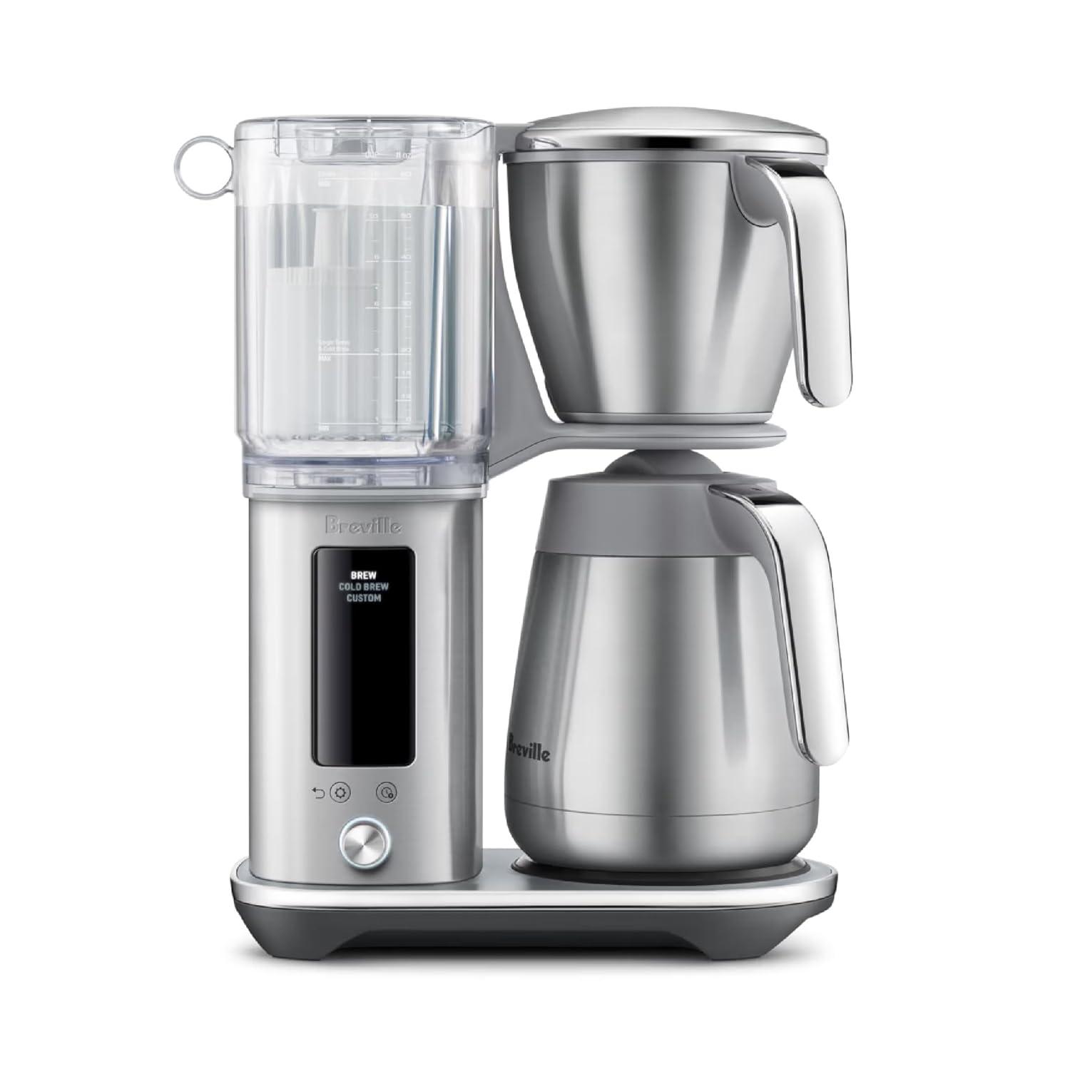 imageBreville Luxe Drip Coffee Machine Brushed Stainless Steel Thermal Carafe BDC465BSSBrushed Stainless Steel