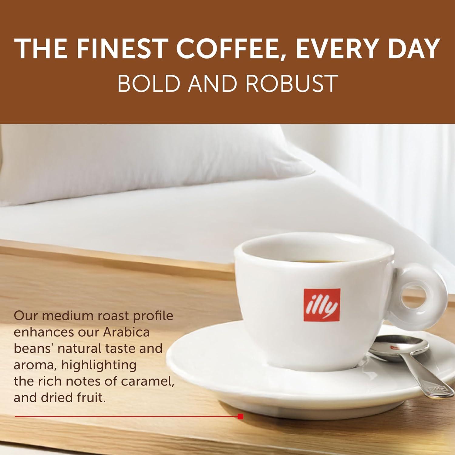 imageIlly Classico Ground Espresso Coffee Medium Roast Roast With Notes Of Chocolate amp Caramel 100 Arabica 88 Ounce Pack Of 1Brasile Regenerative Agriculture