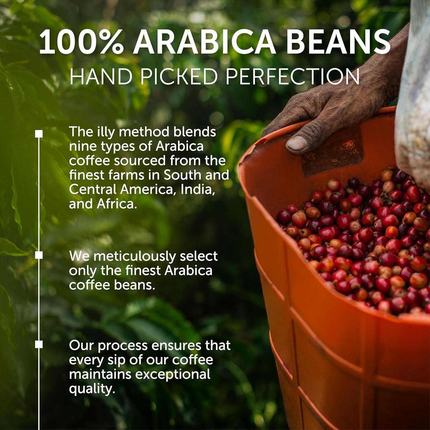 imageIlly Classico Ground Espresso Coffee Medium Roast Roast With Notes Of Chocolate amp Caramel 100 Arabica 88 Ounce Pack Of 1Brasile Regenerative Agriculture