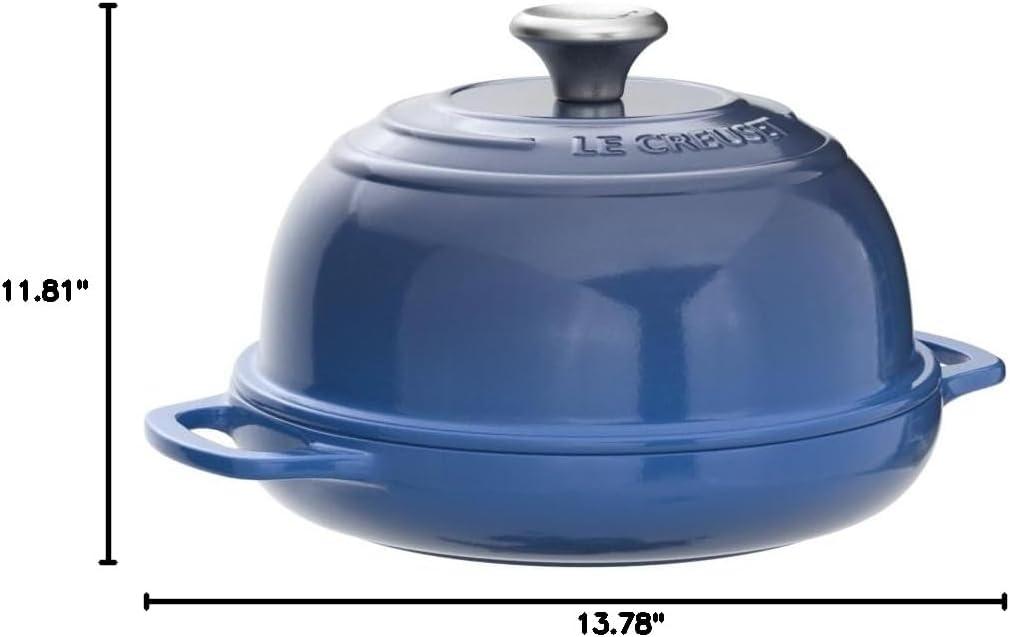imageLe Creuset Enameled Cast Iron Bread Oven WhiteMarseille