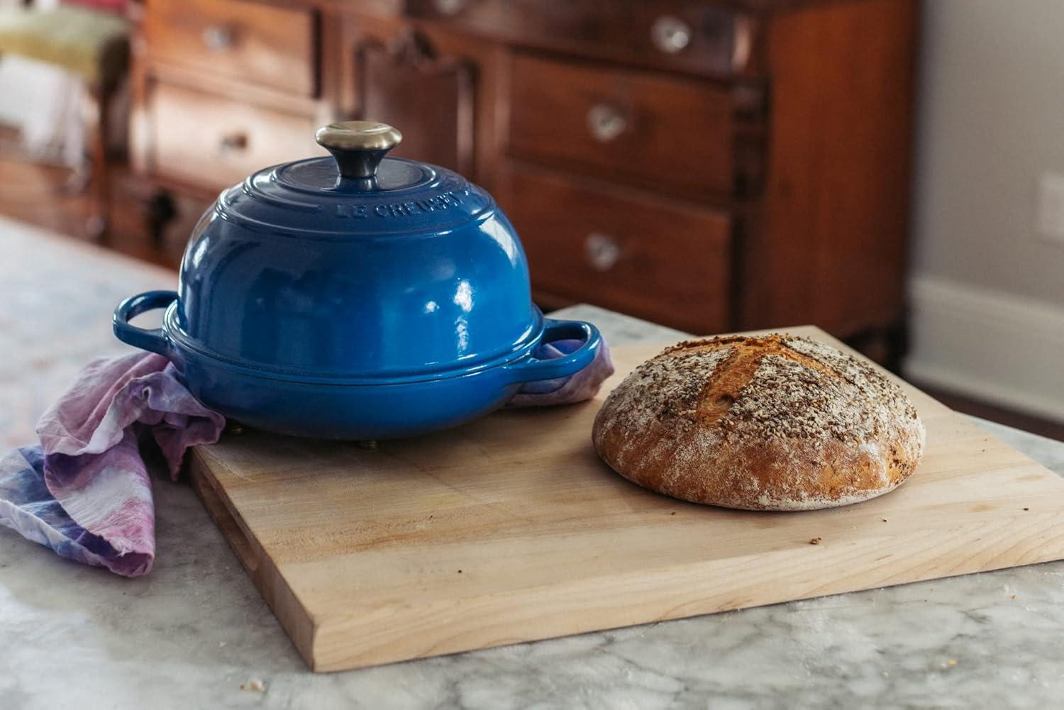 imageLe Creuset Enameled Cast Iron Bread Oven WhiteMarseille