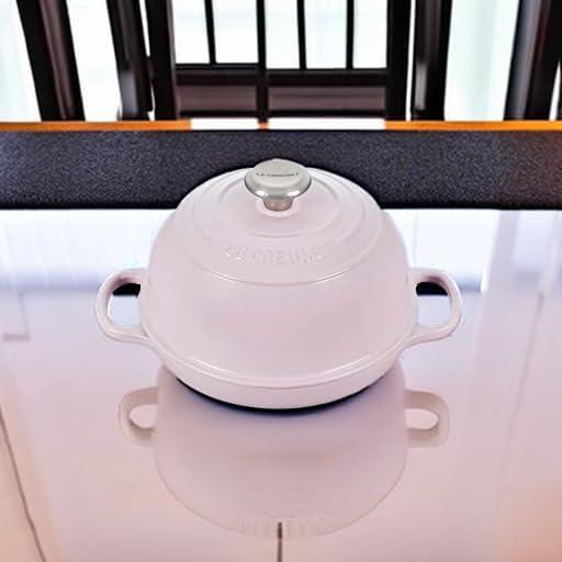 imageLe Creuset Enameled Cast Iron Bread Oven WhiteShallot