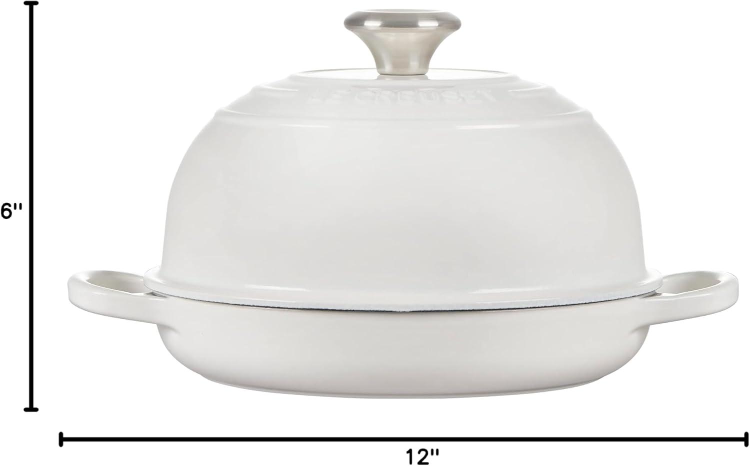 imageLe Creuset Enameled Cast Iron Bread Oven WhiteWhite