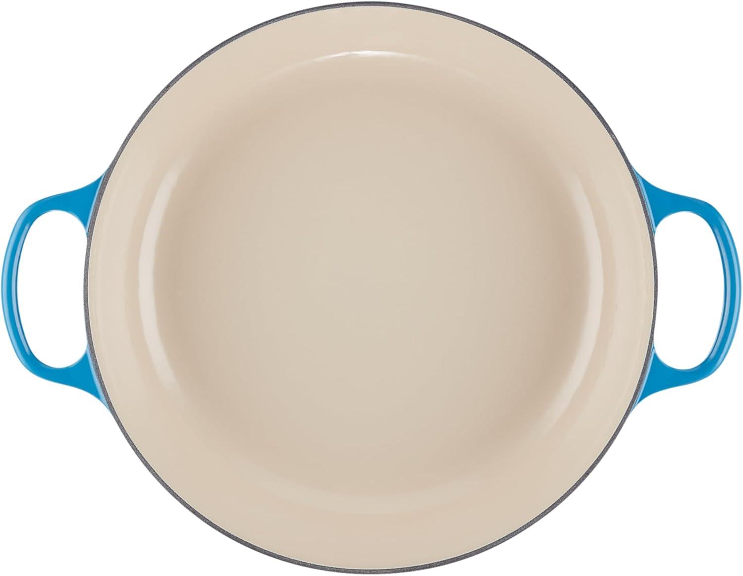 imageLe Creuset Enameled Cast Iron Signature Braiser 35 qt CeriseMarseille