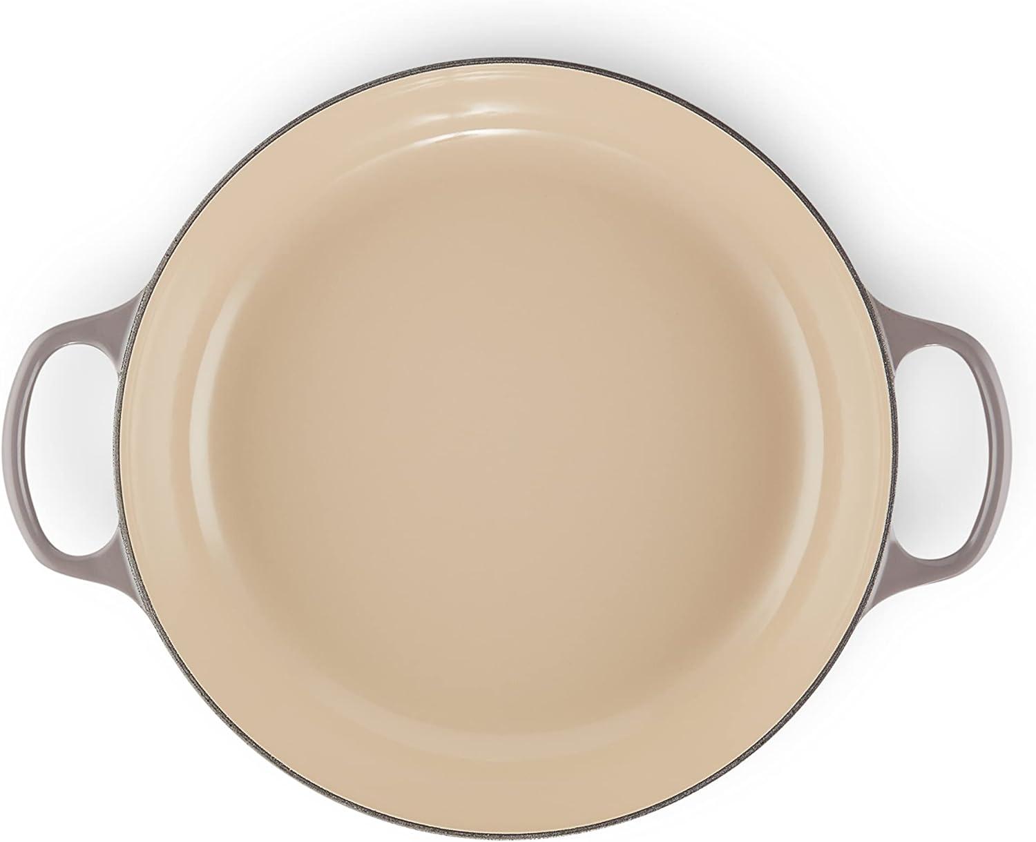 imageLe Creuset Enameled Cast Iron Signature Braiser 35 qt CeriseOyster