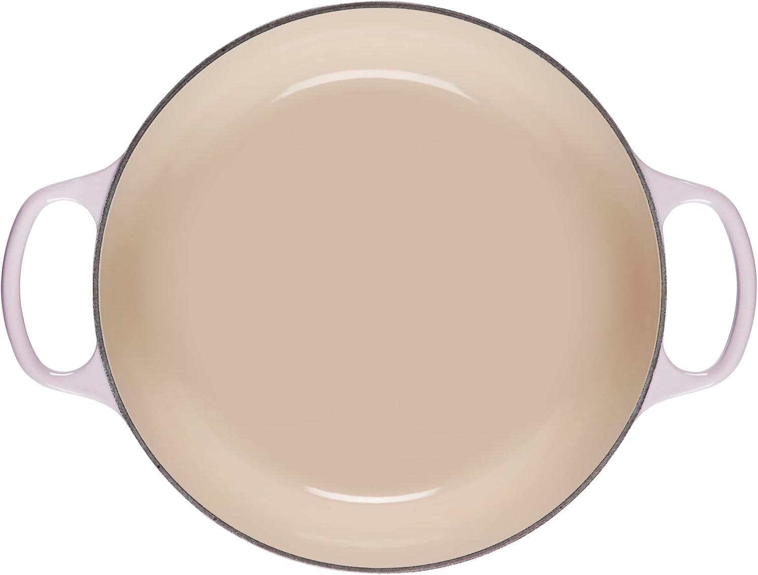 imageLe Creuset Enameled Cast Iron Signature Round Dutch Oven 725 qt Sea SaltShallot