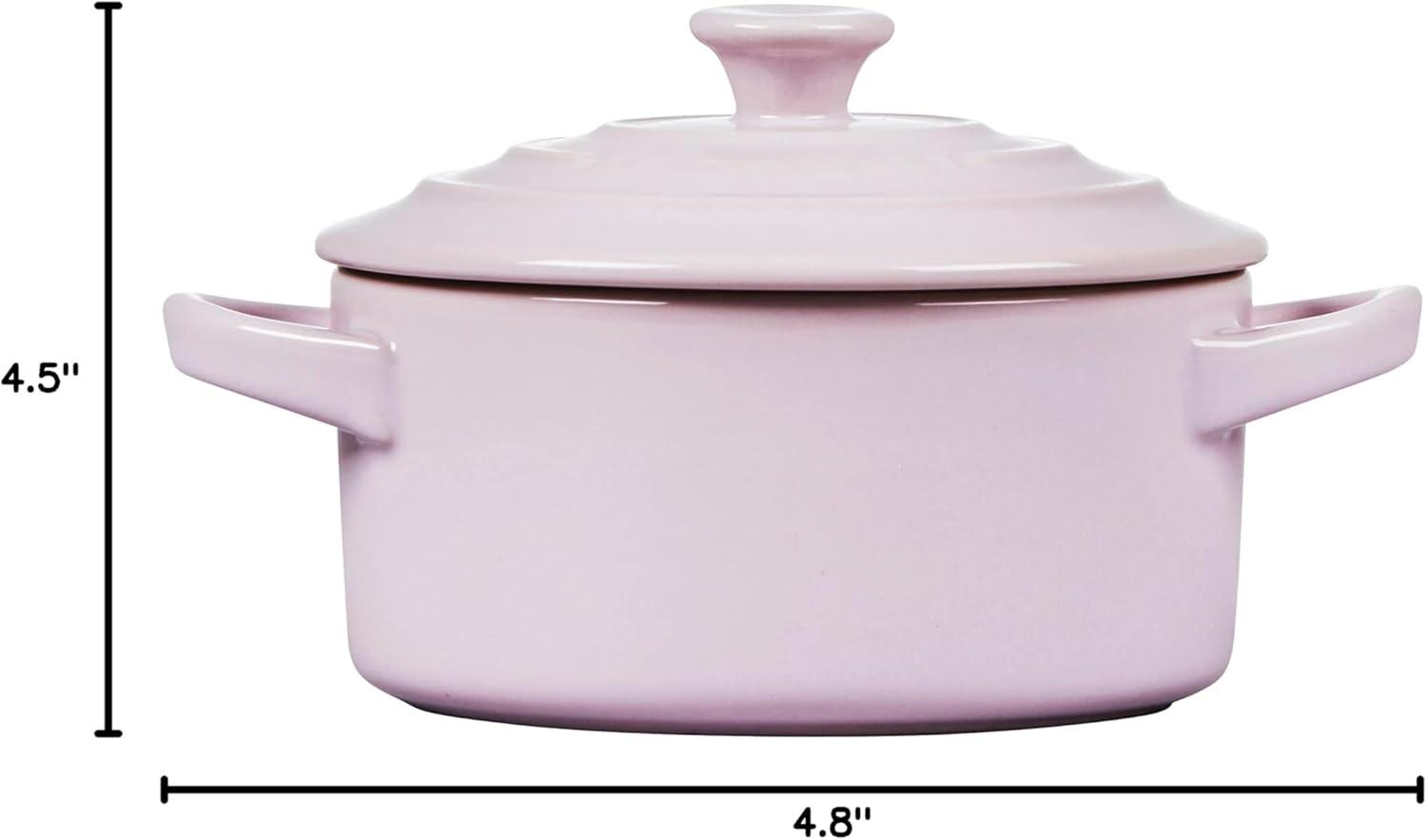 imageLe Creuset Stoneware Mini Round Cocotte 8 oz CaribbeanShallot