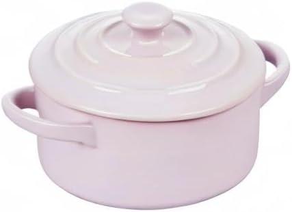 imageLe Creuset Stoneware Mini Round Cocotte 8 oz CaribbeanShallot