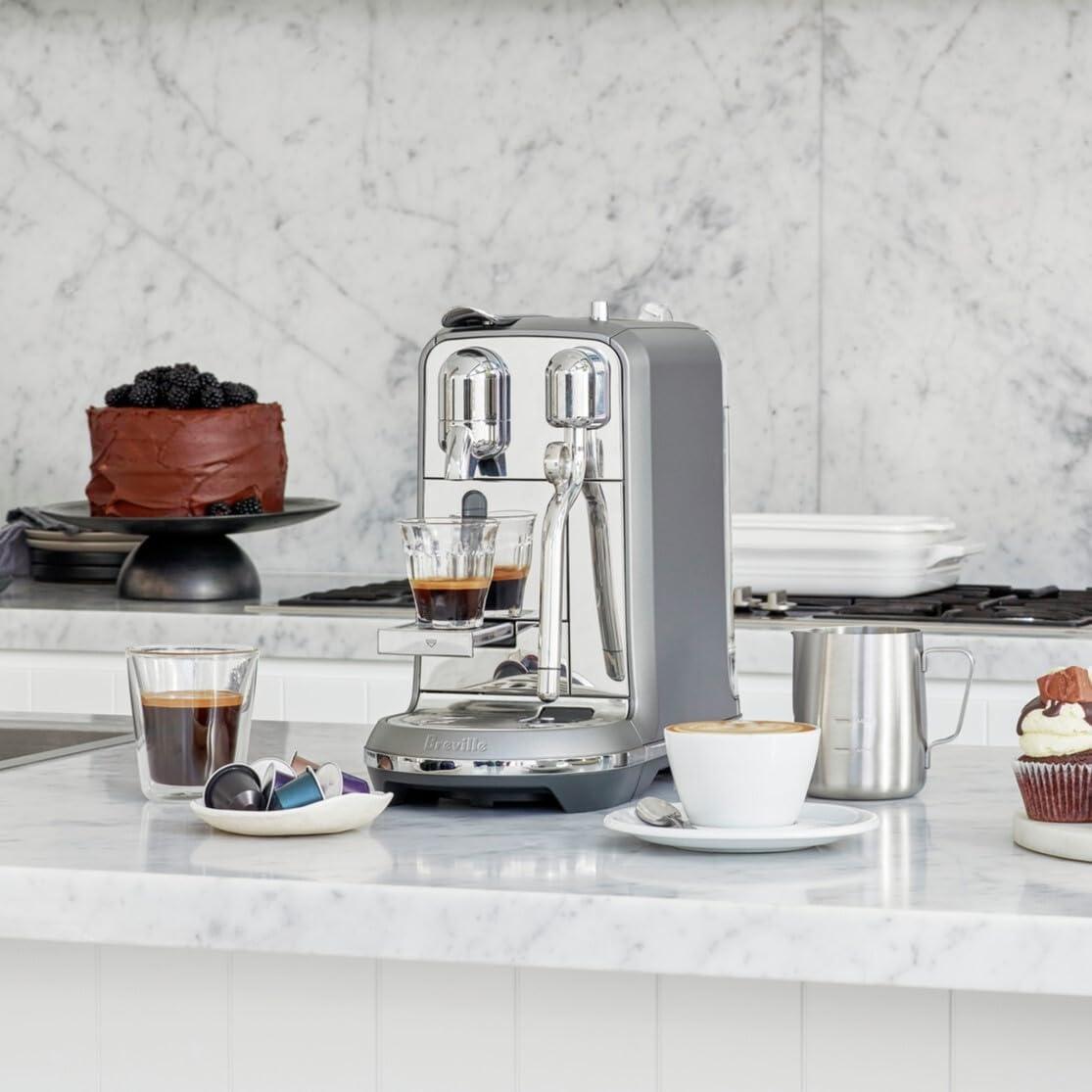 imageNespresso Creatista Plus Espresso Machine by Breville Brushed Stainless SteelBrushed Stainless Steel