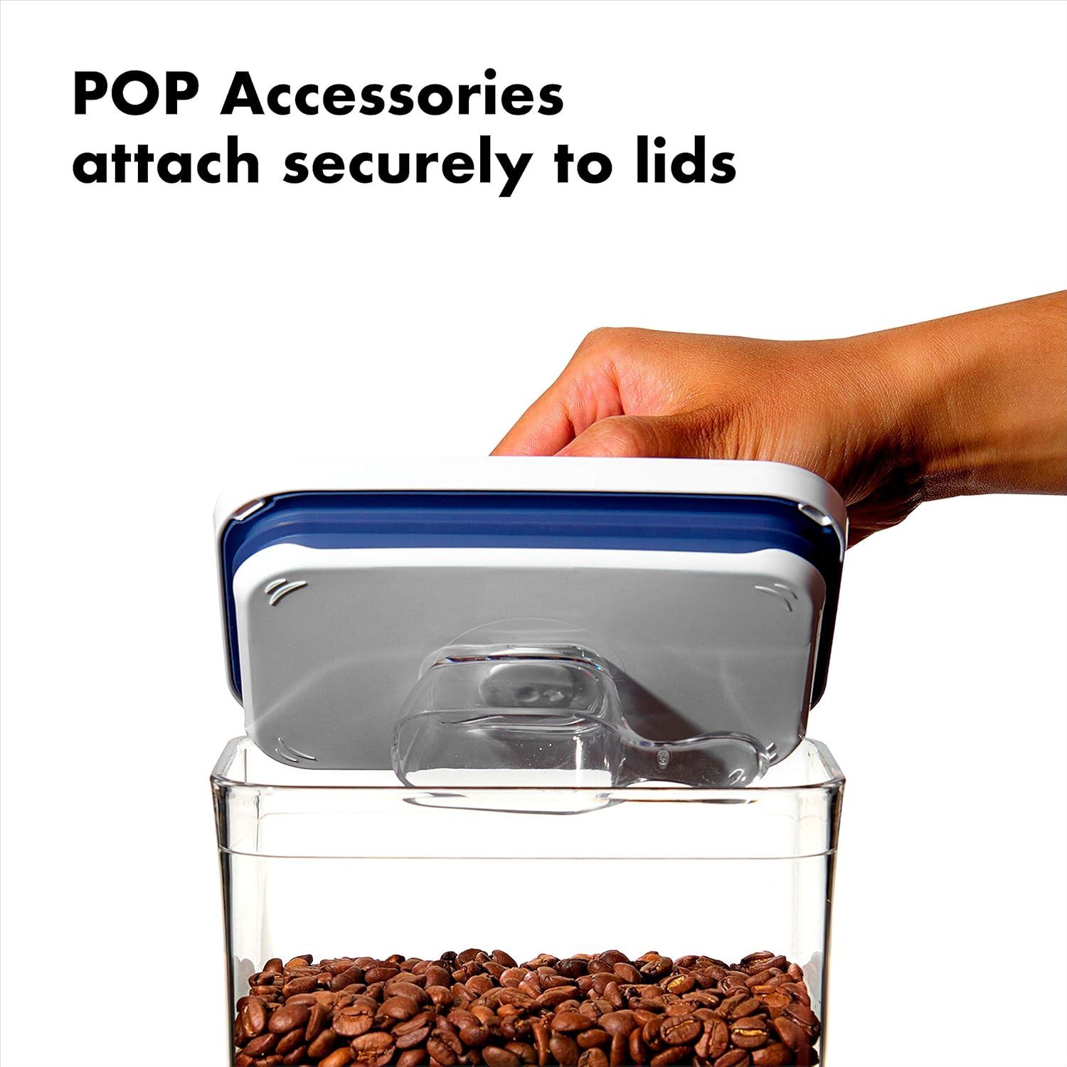 imageOXO Good Grips POP Container Airtight Food Storage Big Square Tall 60 Qt Ideal for bulk snacks and cereal23 Qt Square Spaghetti