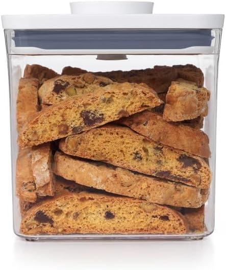 imageOXO Good Grips POP Container Airtight Food Storage Big Square Tall 60 Qt Ideal for bulk snacks and cereal28 Qt Square Sugar