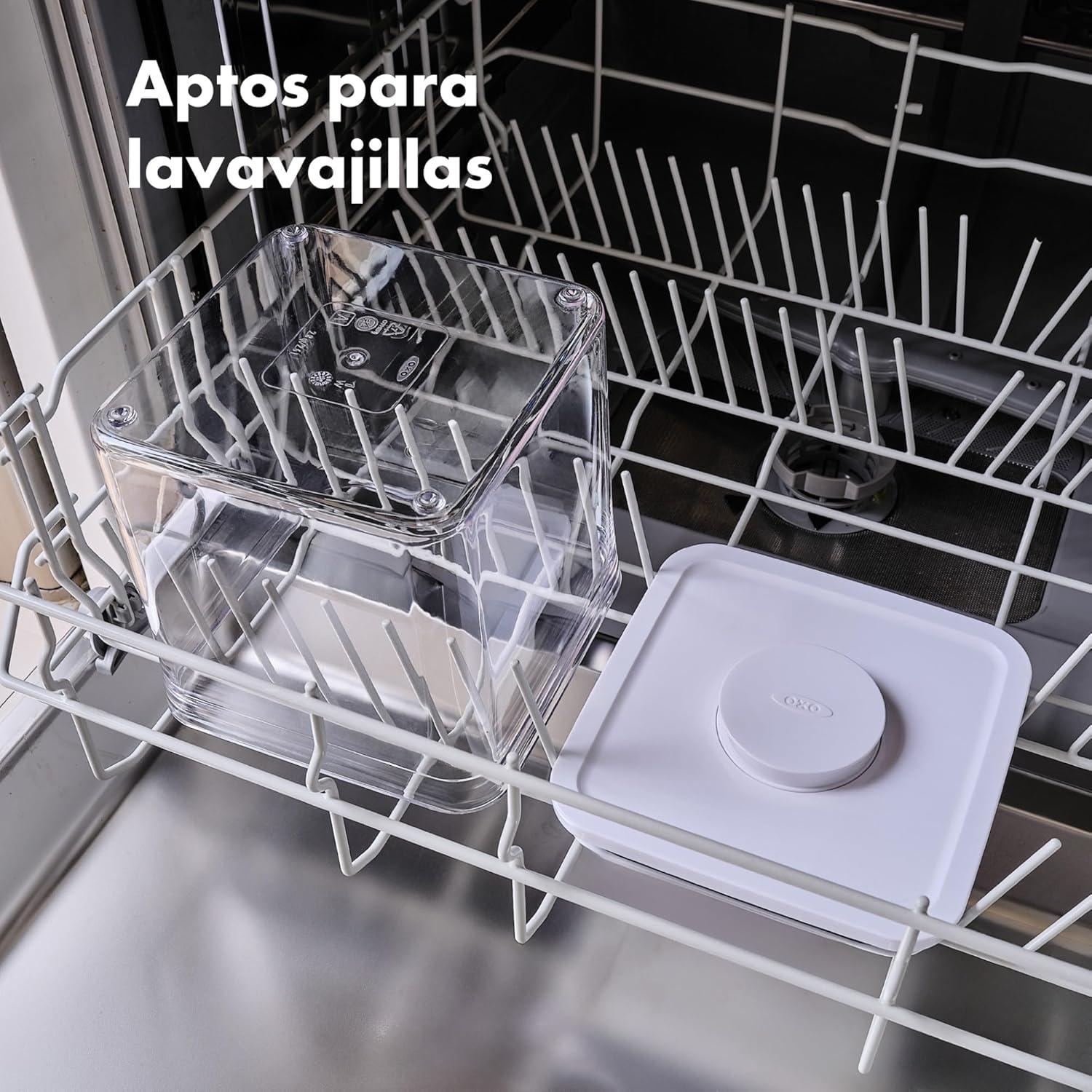 imageOXO Good Grips POP Container Airtight Food Storage Big Square Tall 60 Qt Ideal for bulk snacks and cereal60 Qt Square Bulk Food Pack of 4