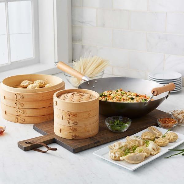 imageSur La Table Bamboo Steamer 10 YellowYellow
