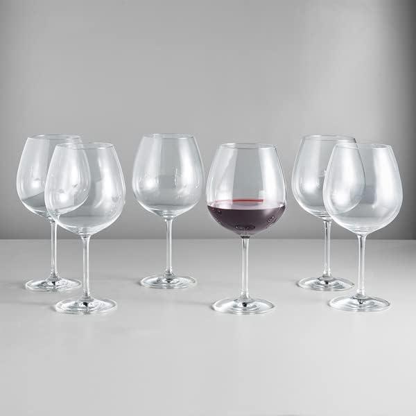 imageSur La Table Chateau Soft Red Wine Glass Set of 6 Clear