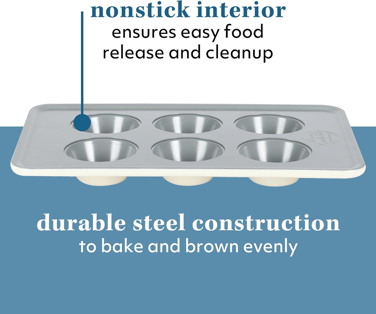 imageSur La Table Kitchen Essentials Bake Sale 15 X 10 Inch PFOA PFAS PTFE Free Nonstick CookieBaking Sheet Linen WhiteLinen White