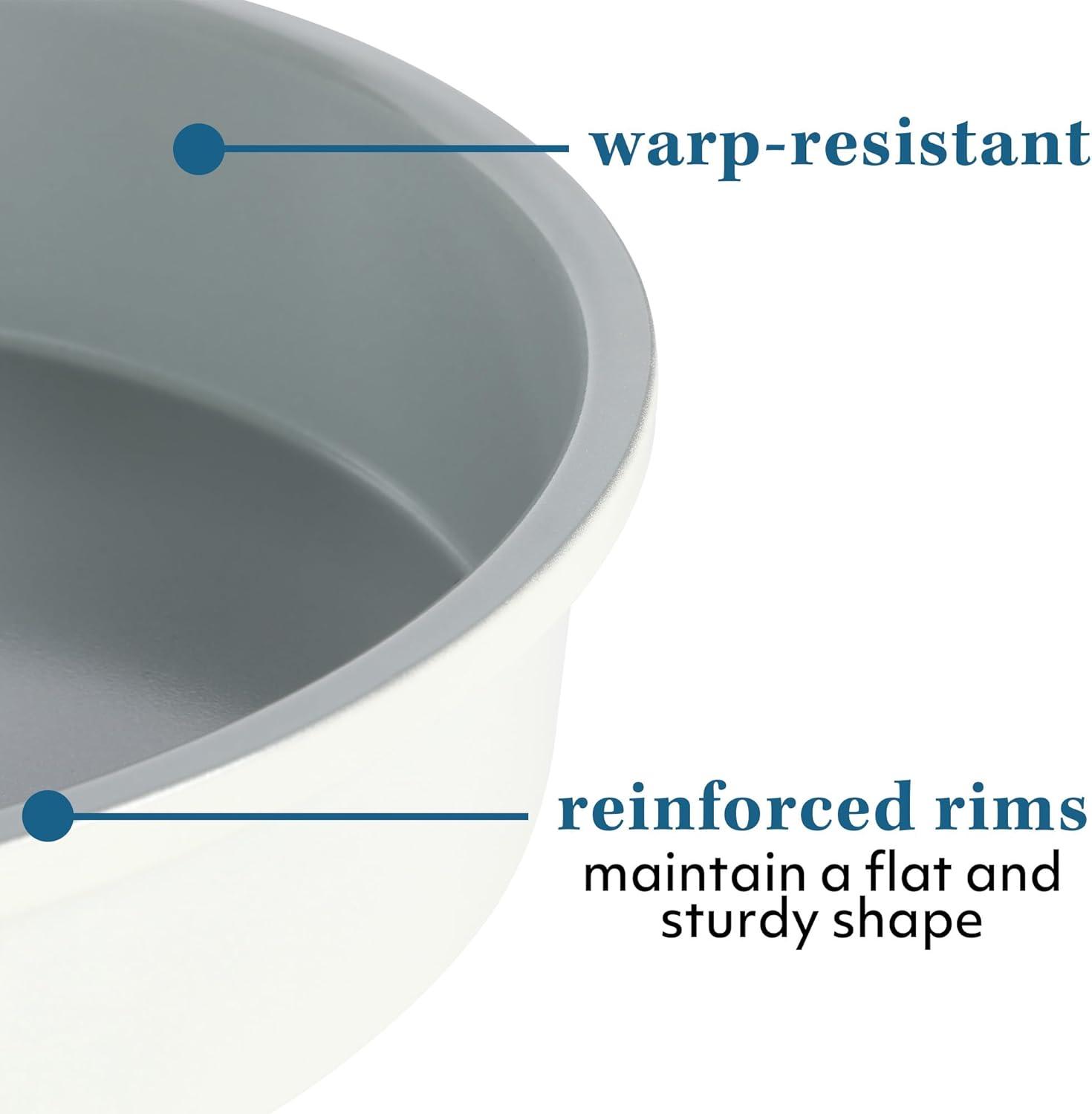 imageSur La Table Kitchen Essentials Bake Sale 15 X 10 Inch PFOA PFAS PTFE Free Nonstick CookieBaking Sheet Linen WhiteLinen White