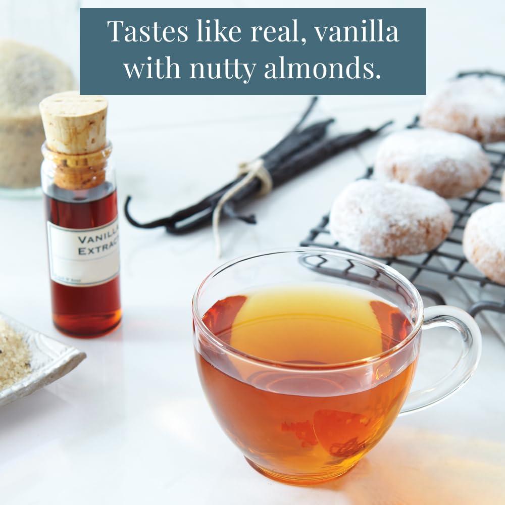 imageThe Republic of Tea Vanilla Almond Black Tea Tin 50 Tea Bags Naturally Caffeinated50 Count Pack of 1