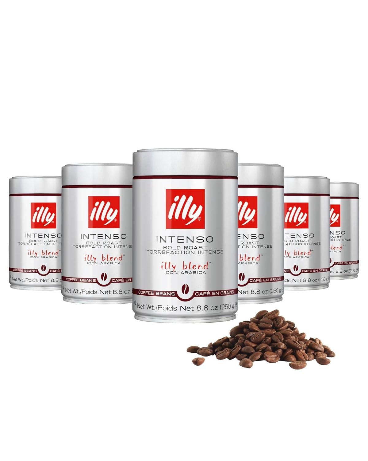 imageilly Whole Bean Coffee Perfectly Roasted Colombia Medium Roast Smooth Taste Notes of Fruit Fruit Notes 100 Arabica Beans No Preservatives 88 OunceIntenso Bold Roast