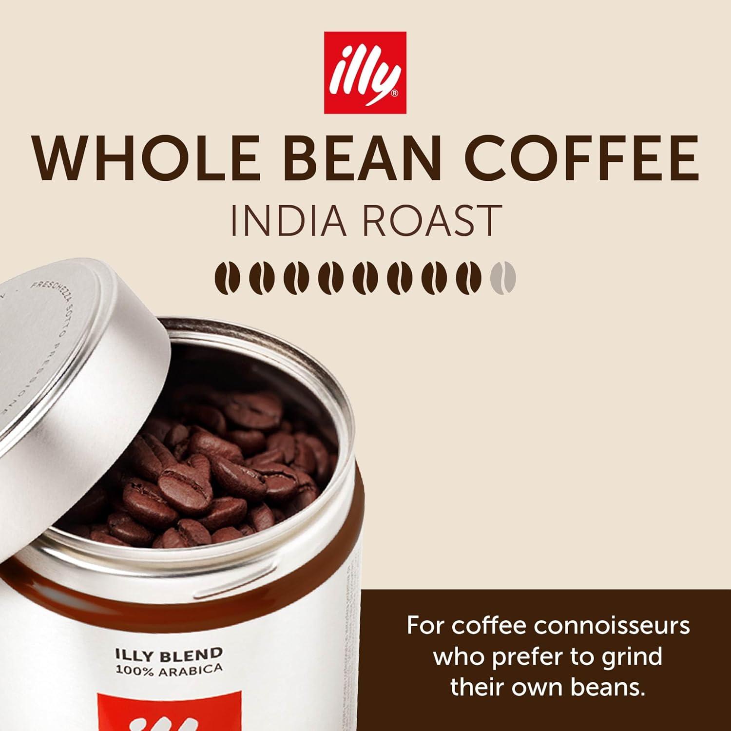imageilly Whole Bean Coffee Perfectly Roasted Colombia Medium Roast Smooth Taste Notes of Fruit Fruit Notes 100 Arabica Beans No Preservatives 88 OunceIndia Single Origin Dark Roast