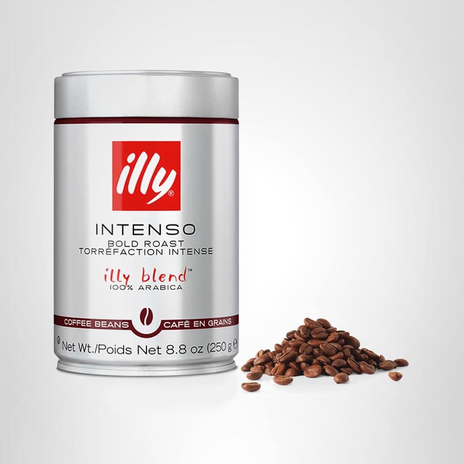 imageilly Whole Bean Coffee Perfectly Roasted Colombia Medium Roast Smooth Taste Notes of Fruit Fruit Notes 100 Arabica Beans No Preservatives 88 OunceIntenso Bold Roast