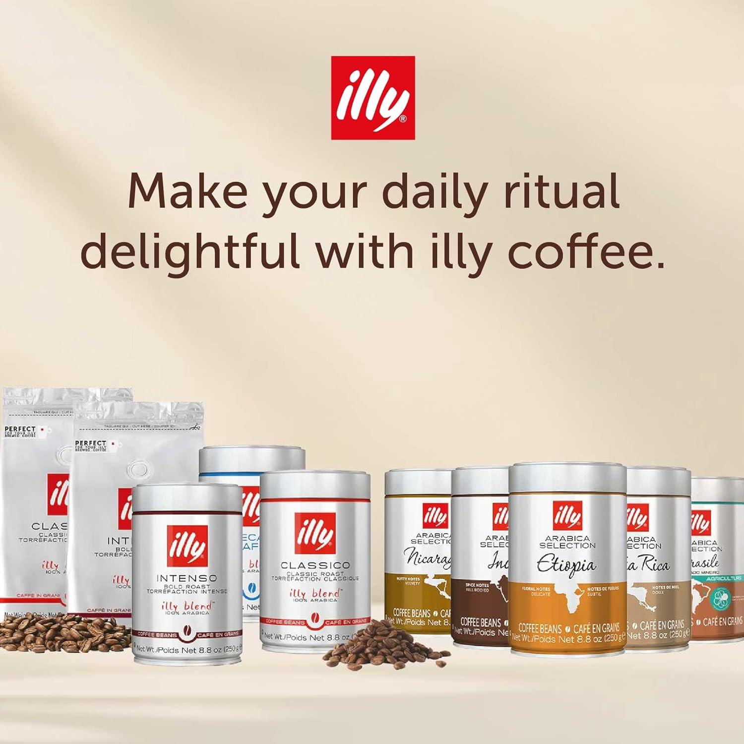 imageilly Whole Bean Coffee Perfectly Roasted Colombia Medium Roast Smooth Taste Notes of Fruit Fruit Notes 100 Arabica Beans No Preservatives 88 OunceIndia Single Origin Dark Roast