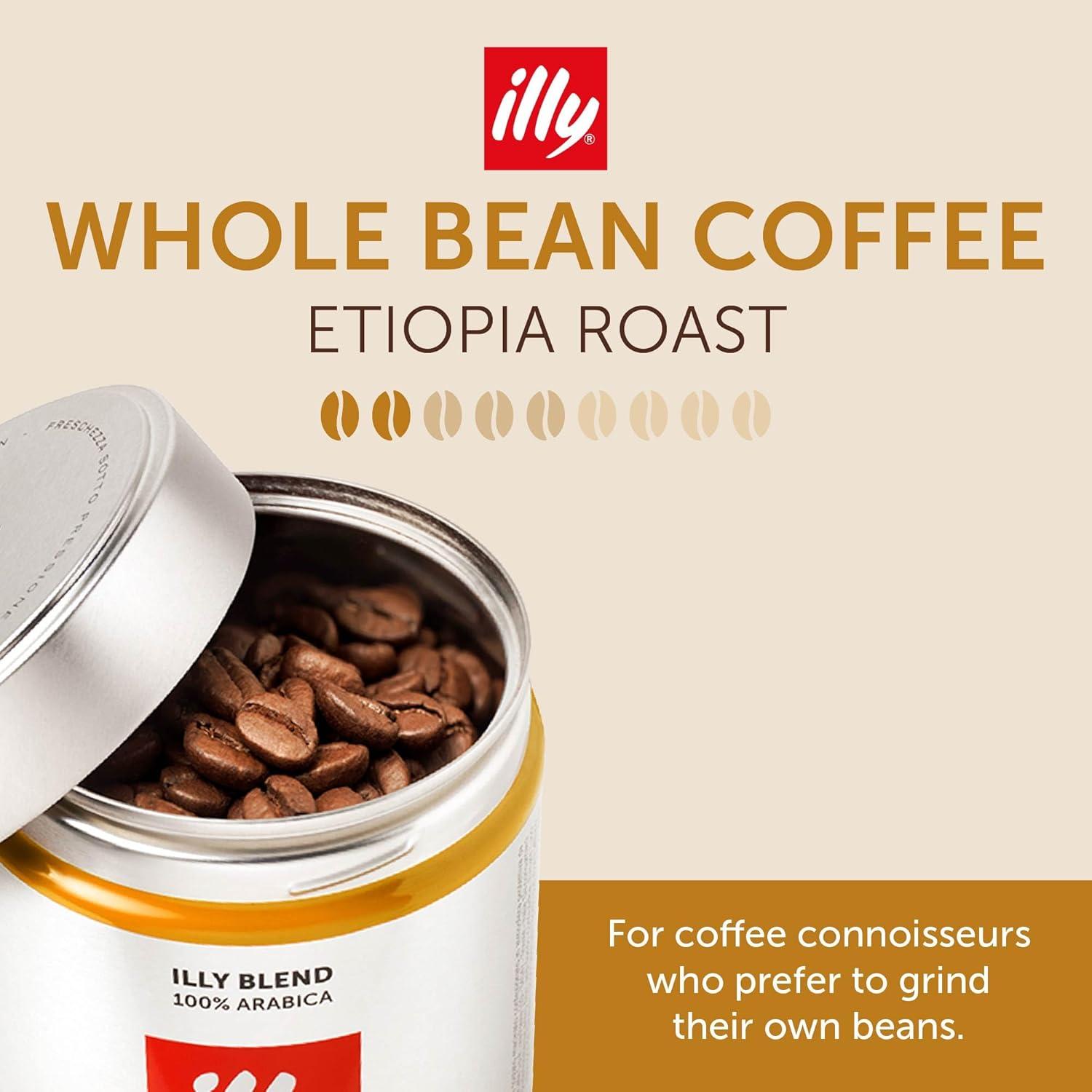 imageilly Whole Bean Coffee Perfectly Roasted Colombia Medium Roast Smooth Taste Notes of Fruit Fruit Notes 100 Arabica Beans No Preservatives 88 OunceEtiopia Single Origin Medium Roast