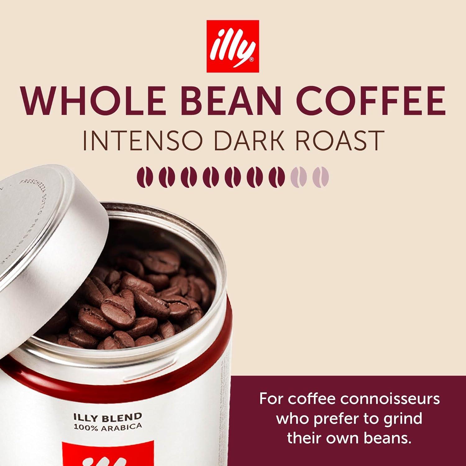 imageilly Whole Bean Coffee Perfectly Roasted Colombia Medium Roast Smooth Taste Notes of Fruit Fruit Notes 100 Arabica Beans No Preservatives 88 OunceIntenso Bold Roast