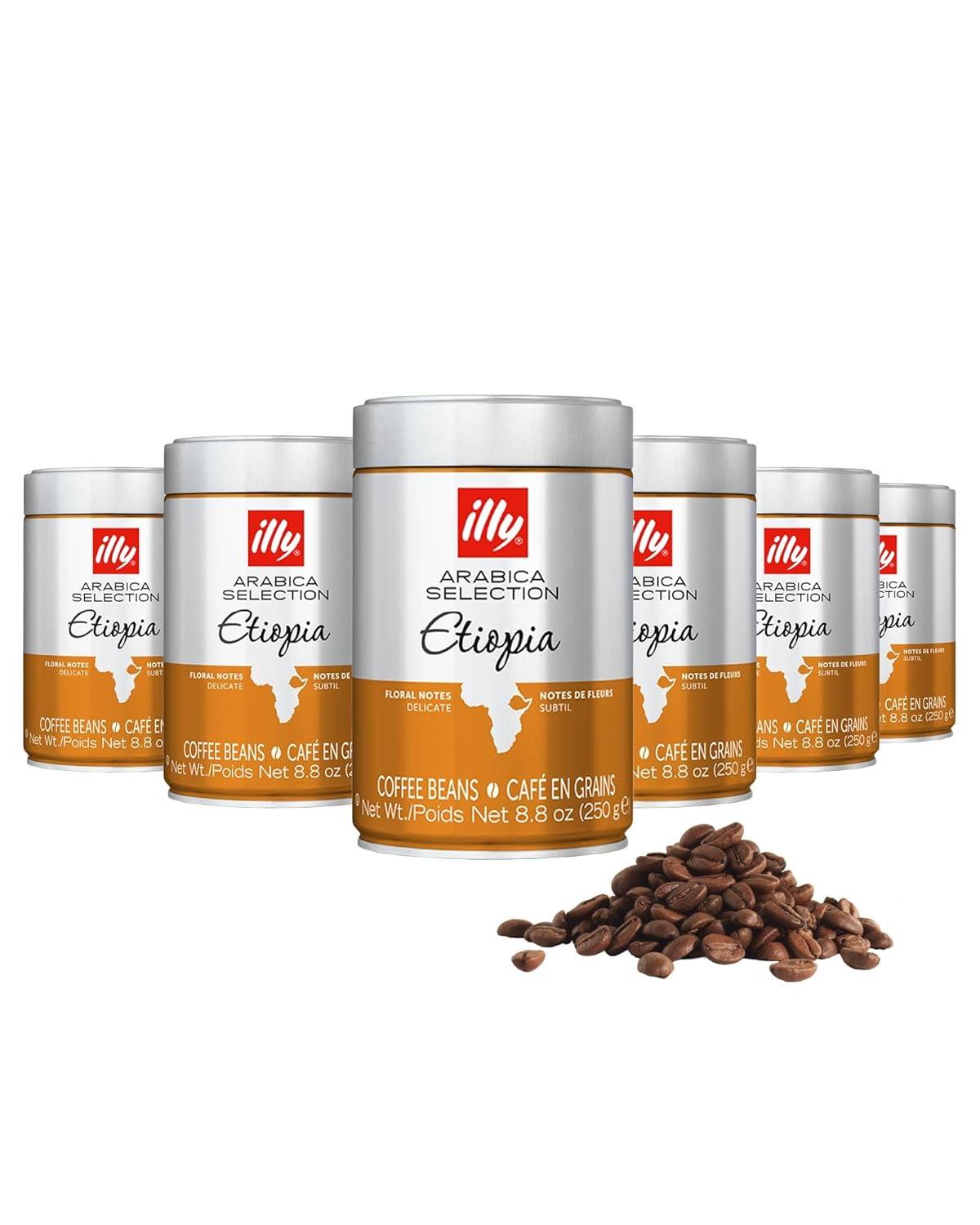 imageilly Whole Bean Coffee Perfectly Roasted Colombia Medium Roast Smooth Taste Notes of Fruit Fruit Notes 100 Arabica Beans No Preservatives 88 OunceEtiopia Single Origin Medium Roast