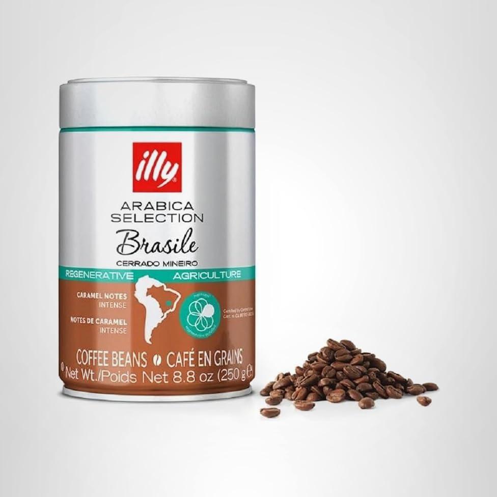 imageilly Whole Bean Coffee Perfectly Roasted Colombia Medium Roast Smooth Taste Notes of Fruit Fruit Notes 100 Arabica Beans No Preservatives 88 OunceBrasile Regenerative Agriculture