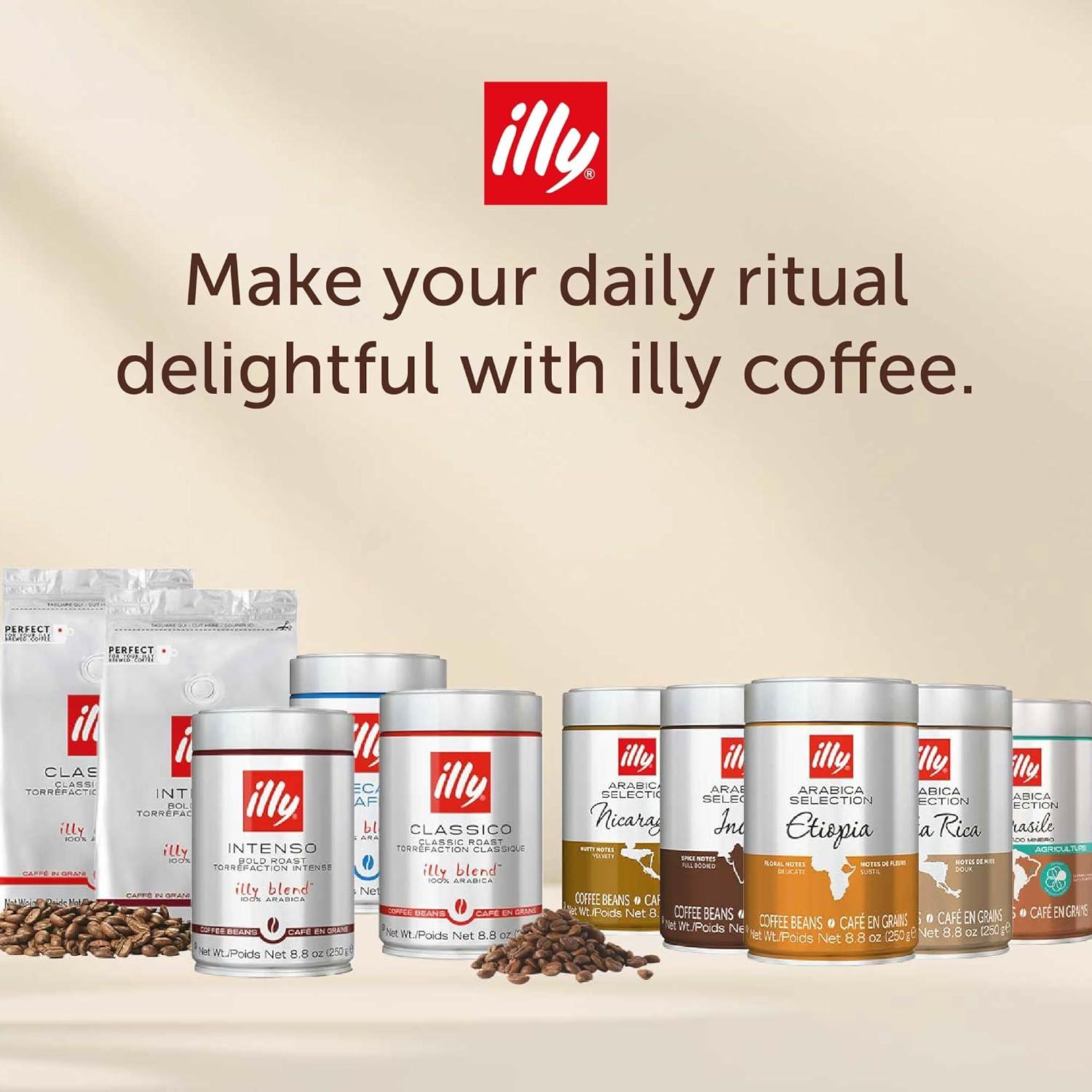 imageilly Whole Bean Coffee Perfectly Roasted Colombia Medium Roast Smooth Taste Notes of Fruit Fruit Notes 100 Arabica Beans No Preservatives 88 OunceBrasile Regenerative Agriculture