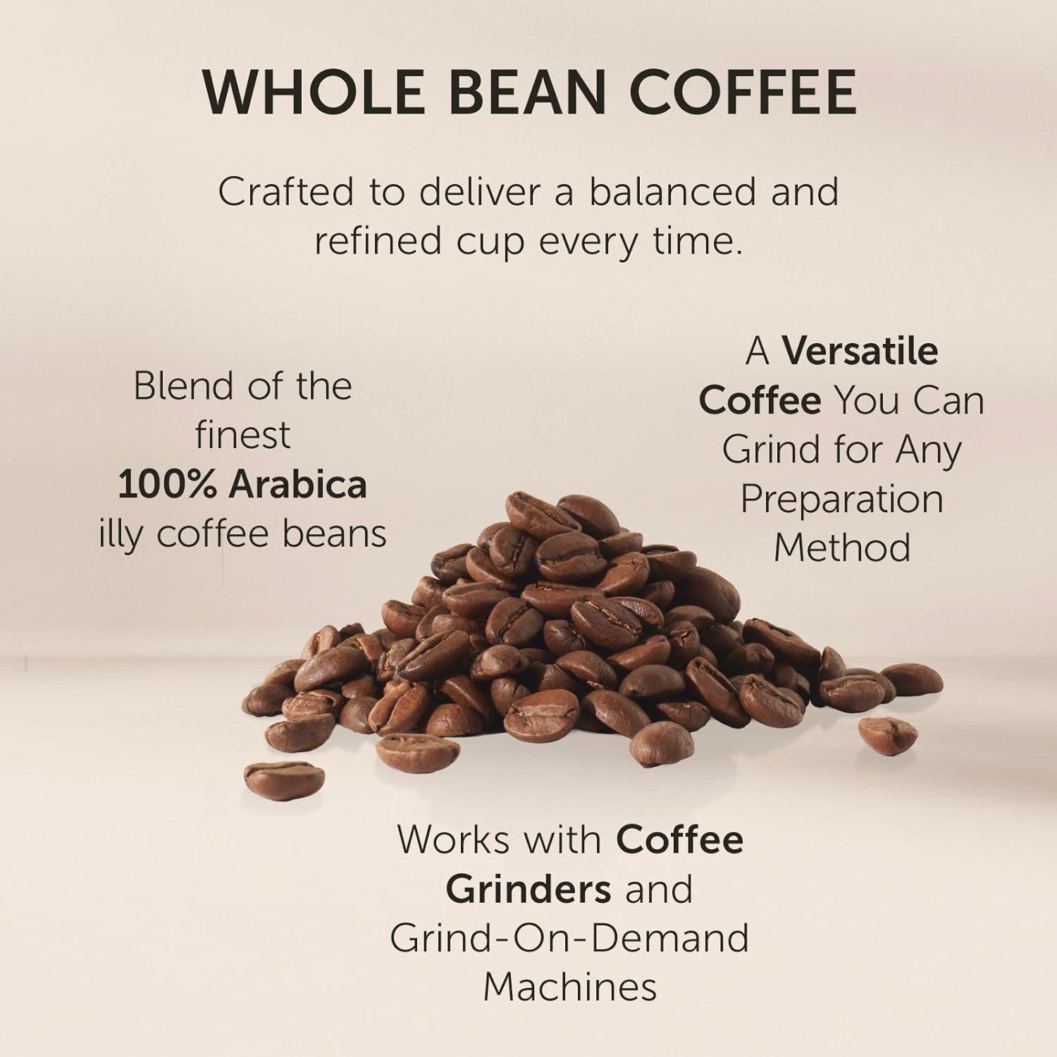 imageilly Whole Bean Coffee Perfectly Roasted Colombia Medium Roast Smooth Taste Notes of Fruit Fruit Notes 100 Arabica Beans No Preservatives 88 OunceIntenso Bold Roast