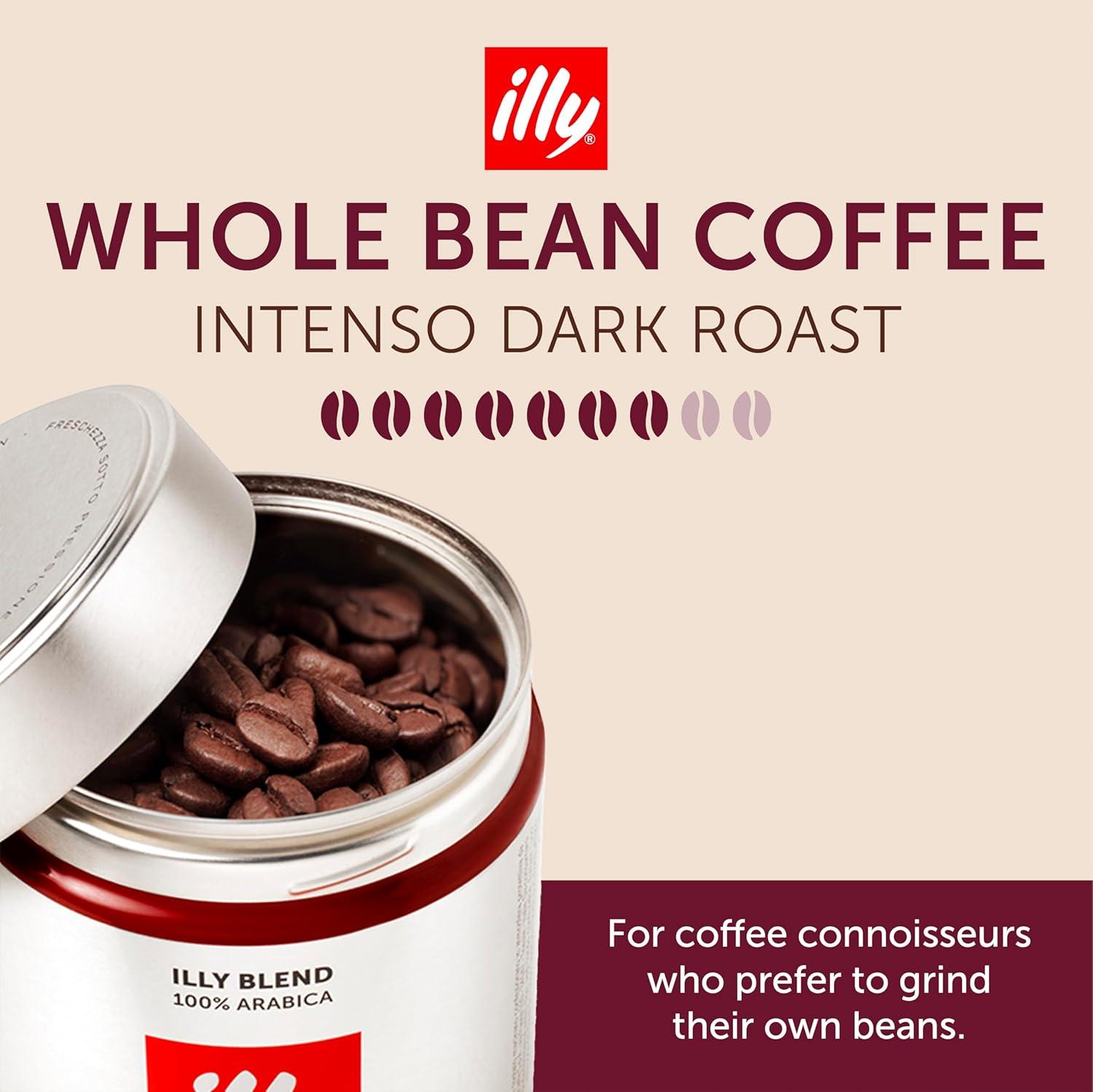 imageilly Whole Bean Coffee Perfectly Roasted Colombia Medium Roast Smooth Taste Notes of Fruit Fruit Notes 100 Arabica Beans No Preservatives 88 OunceIntenso Bold Roast
