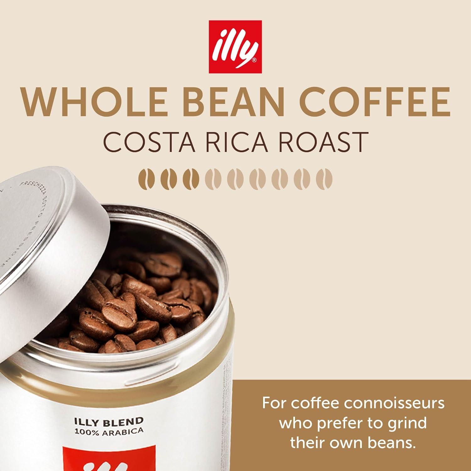 imageilly Whole Bean Coffee Perfectly Roasted Colombia Medium Roast Smooth Taste Notes of Fruit Fruit Notes 100 Arabica Beans No Preservatives 88 OunceCosta Rica Single Origin Medium Roast