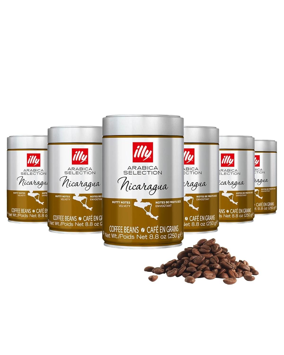imageilly Whole Bean Coffee Perfectly Roasted Colombia Medium Roast Smooth Taste Notes of Fruit Fruit Notes 100 Arabica Beans No Preservatives 88 OunceNicaragua Single Origin Bold Roast
