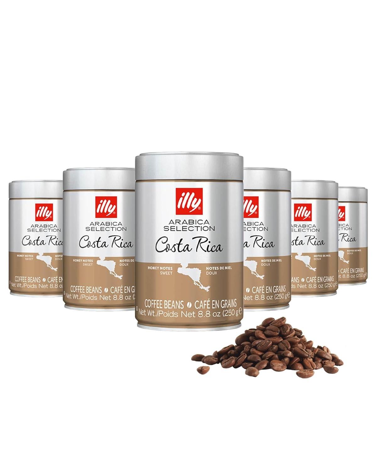 imageilly Whole Bean Coffee Perfectly Roasted Colombia Medium Roast Smooth Taste Notes of Fruit Fruit Notes 100 Arabica Beans No Preservatives 88 OunceCosta Rica Single Origin Medium Roast