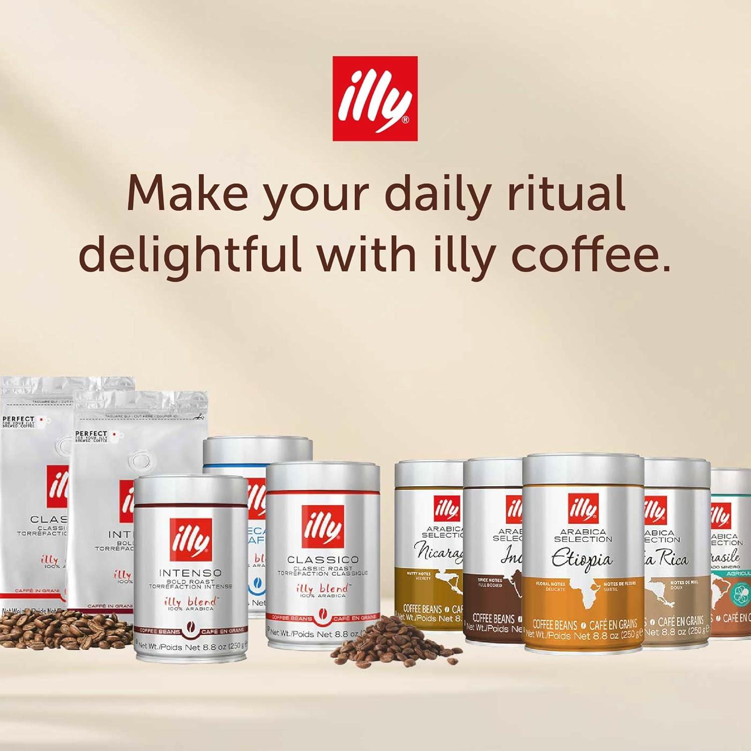 imageilly Whole Bean Coffee Perfectly Roasted Colombia Medium Roast Smooth Taste Notes of Fruit Fruit Notes 100 Arabica Beans No Preservatives 88 OunceVariety Pack