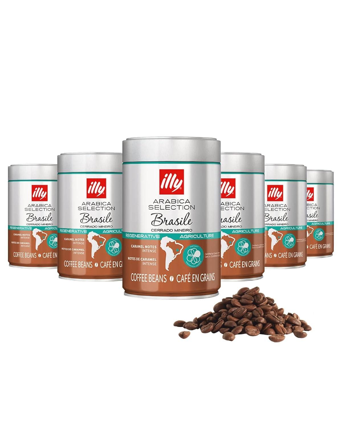 imageilly Whole Bean Coffee Perfectly Roasted Colombia Medium Roast Smooth Taste Notes of Fruit Fruit Notes 100 Arabica Beans No Preservatives 88 OunceBrasile Regenerative Agriculture