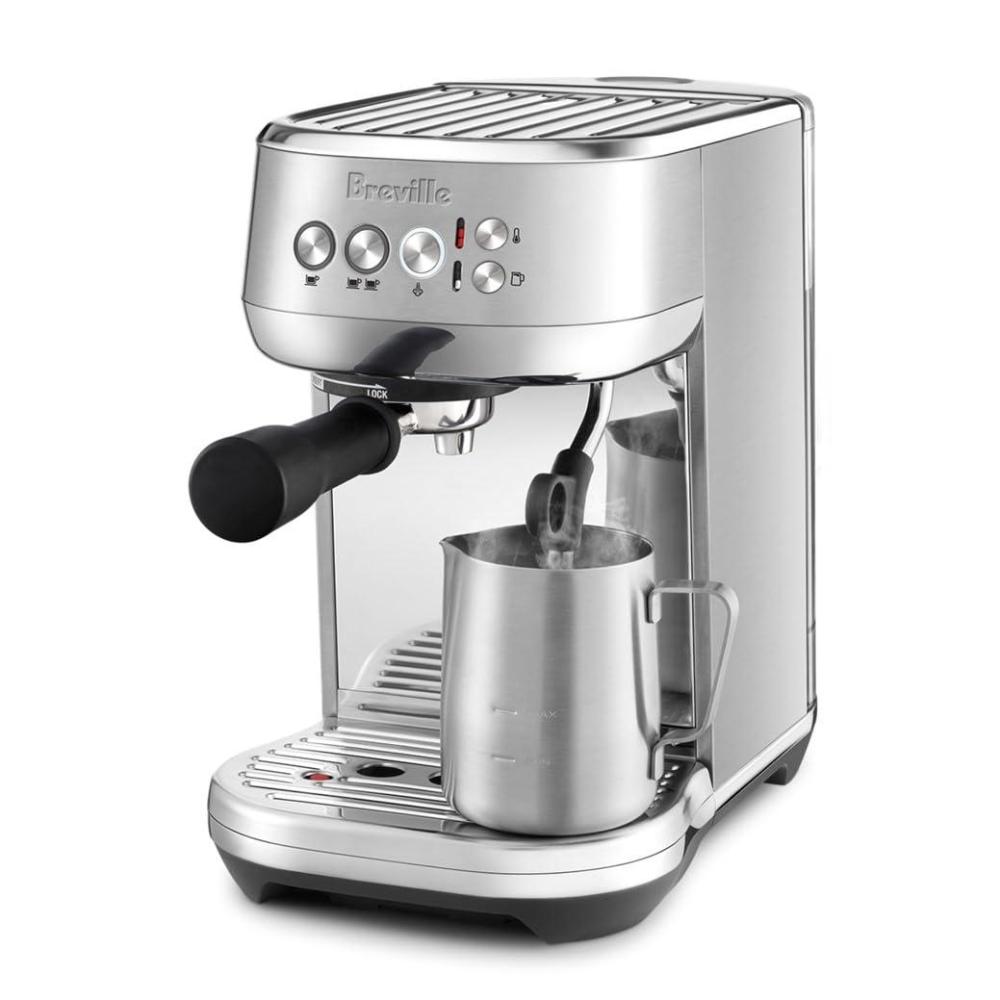 imageBreville Bambino Plus Espresso Machine BES500BSS Brushed Stainless SteelBrushed Stainless Steel