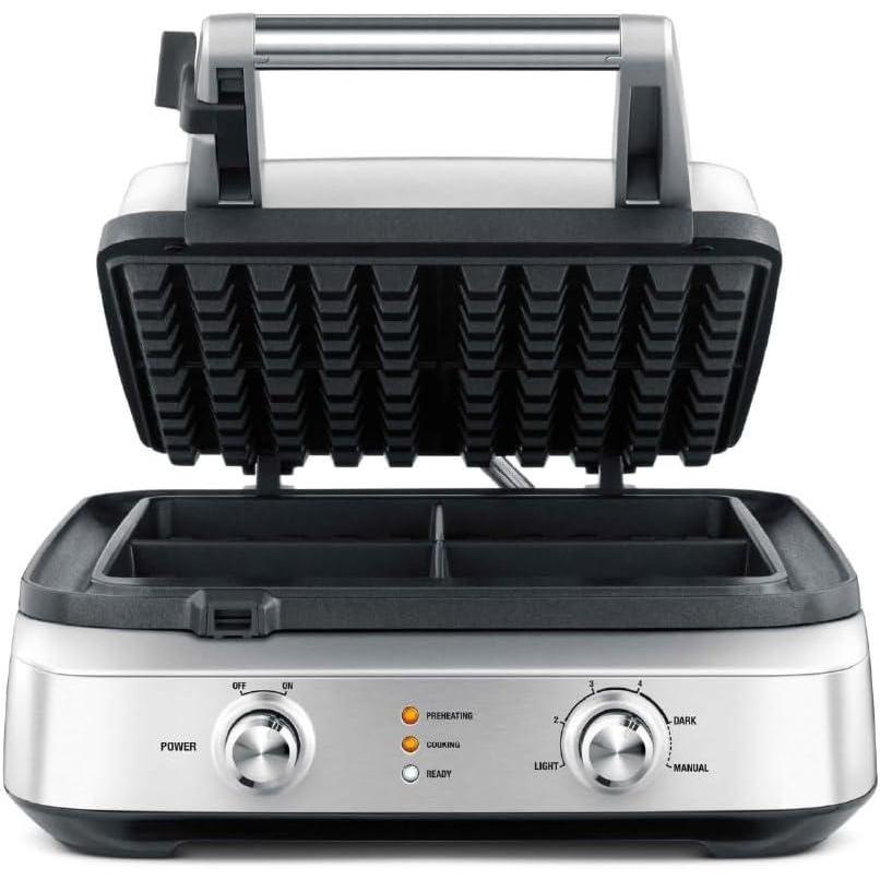 imageBreville Smart Waffle Maker BWM604BSS 4 Slice