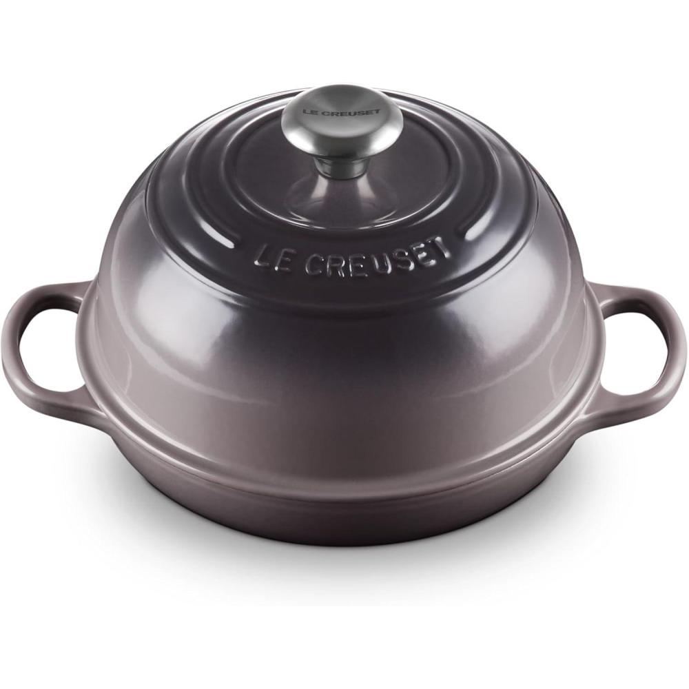 imageLe Creuset Enameled Cast Iron Bread Oven WhiteOyster