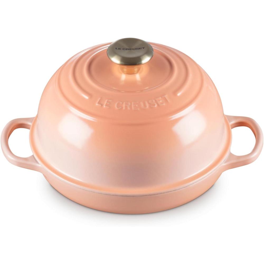 imageLe Creuset Enameled Cast Iron Bread Oven WhitePeche