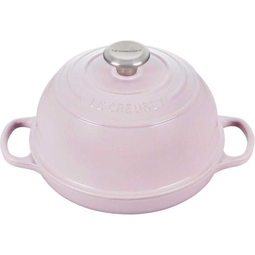 imageLe Creuset Enameled Cast Iron Bread Oven WhiteShallot
