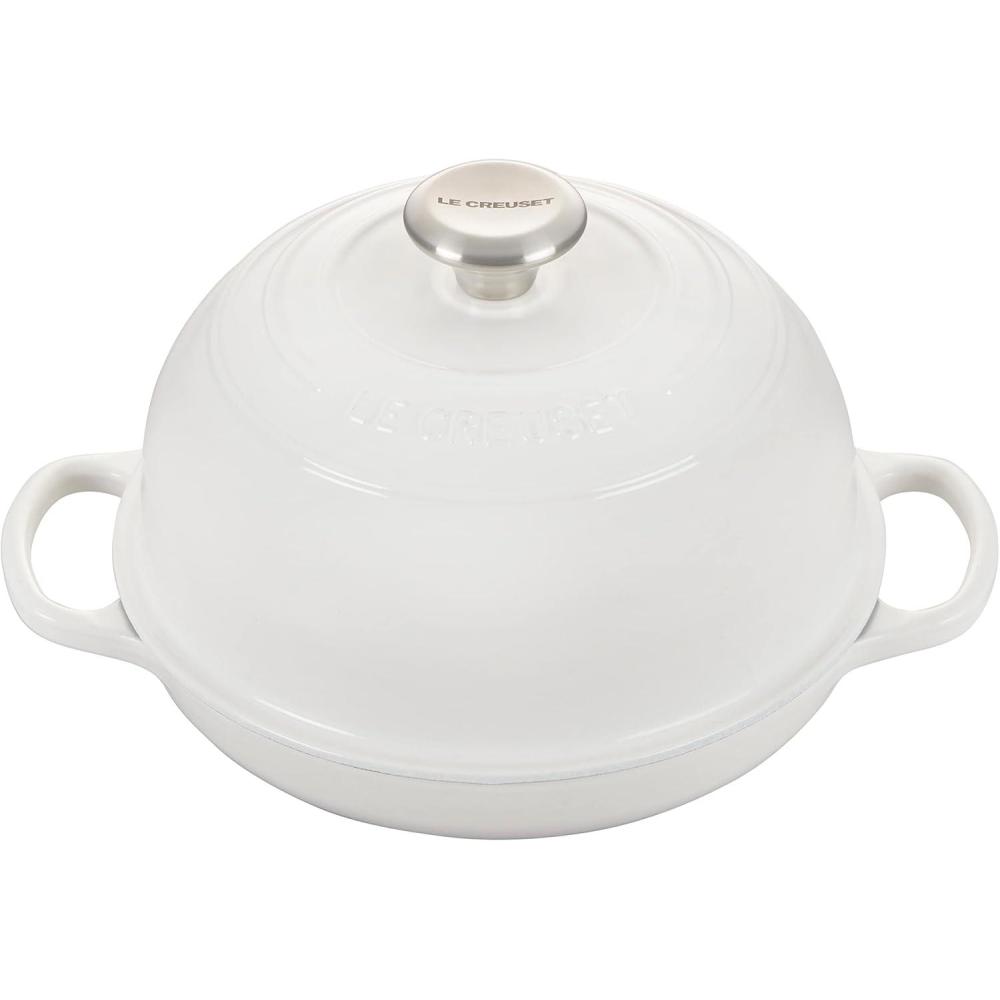 imageLe Creuset Enameled Cast Iron Bread Oven WhiteWhite