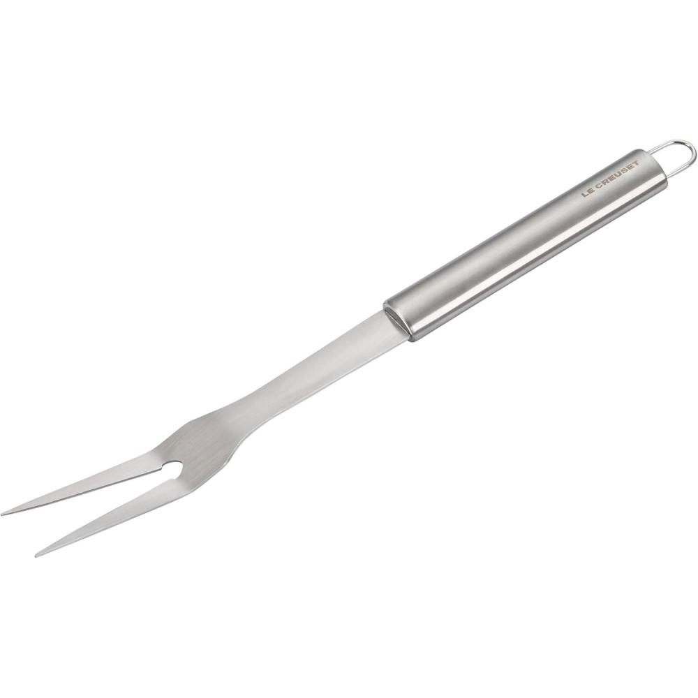 imageLe Creuset Stainless Steel Outdoor Slotted Turner 175Fork