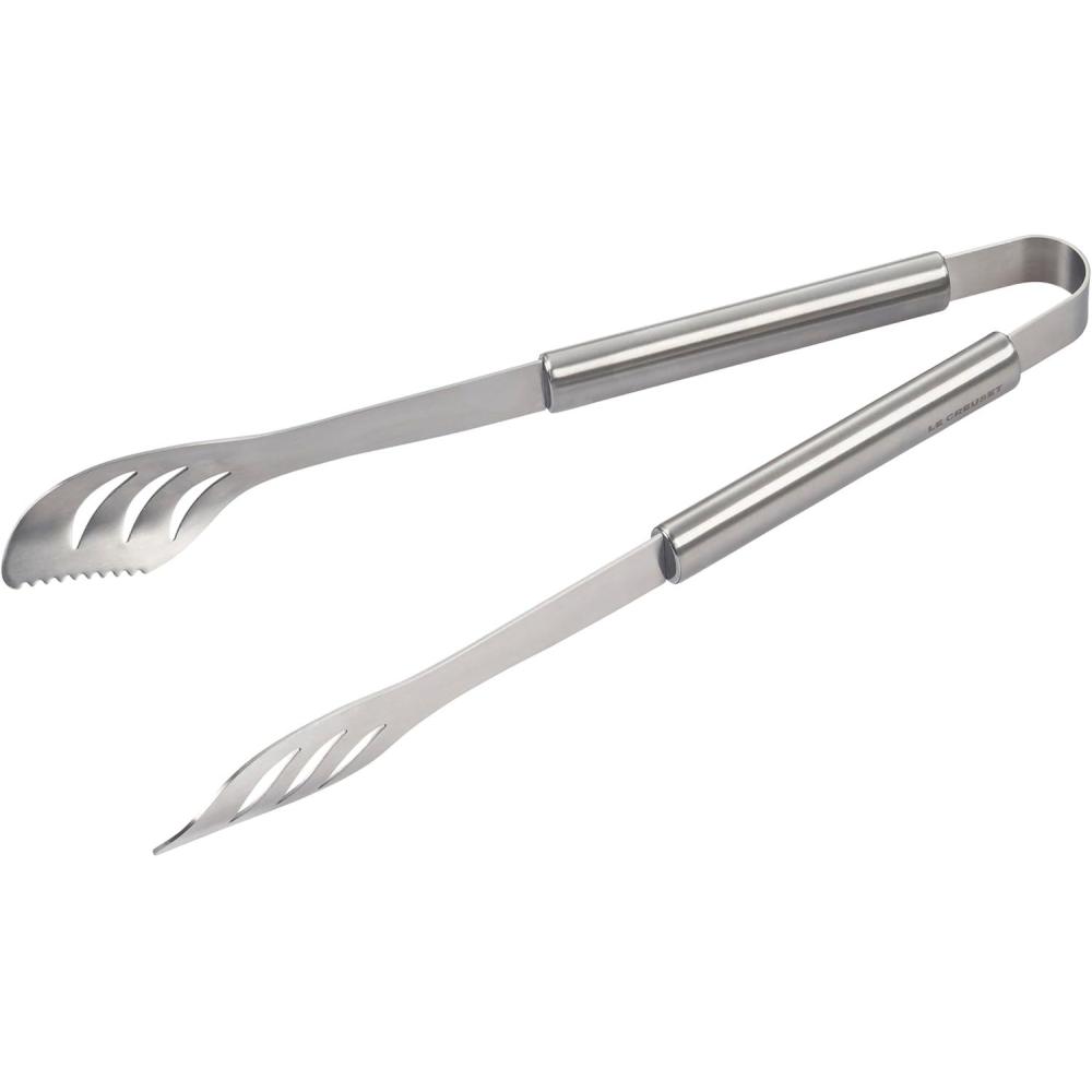 imageLe Creuset Stainless Steel Outdoor Slotted Turner 175Tongs