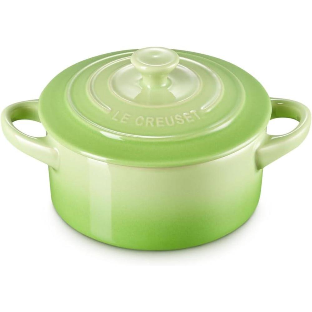imageLe Creuset Stoneware Mini Round Cocotte 8 oz CaribbeanPalm
